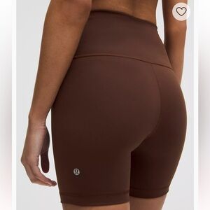 Brown wonder train bike shorts